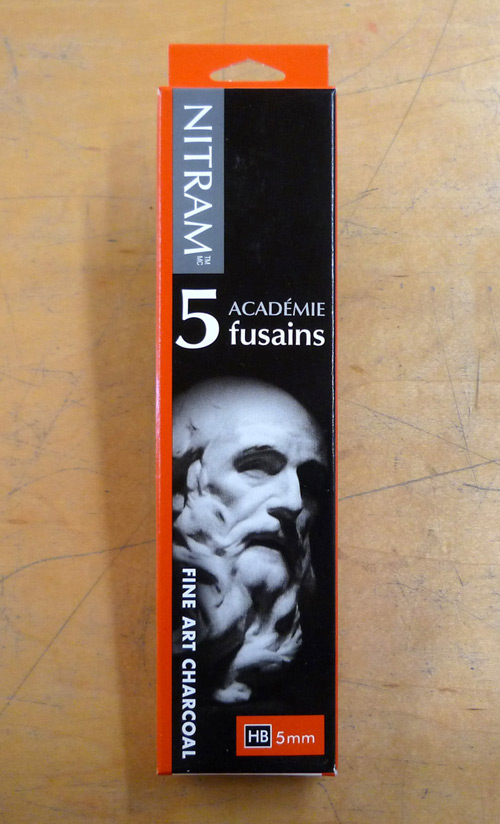 Nitram - Academie Fusains Charcoal - HB