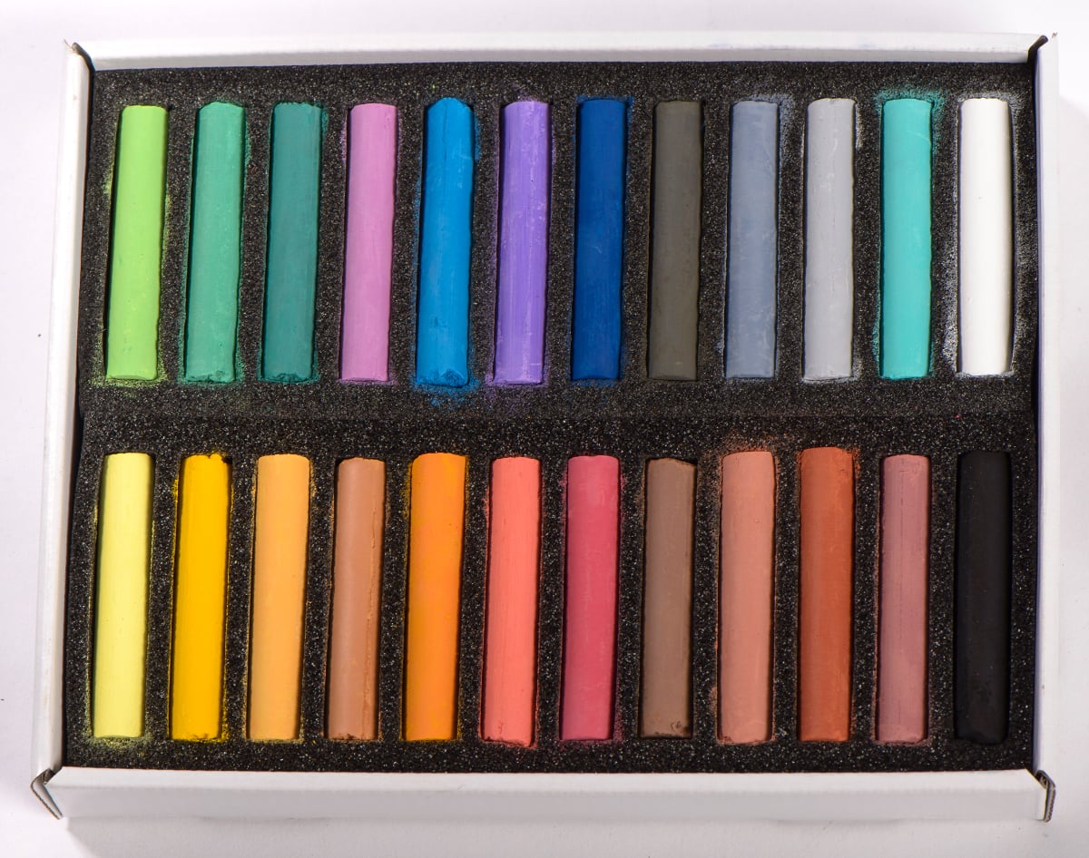 Blockx 24 Assorted Dakota Art Pastels