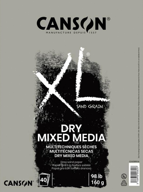 Canson 9 x 12 XL Rough Mix Media Pad