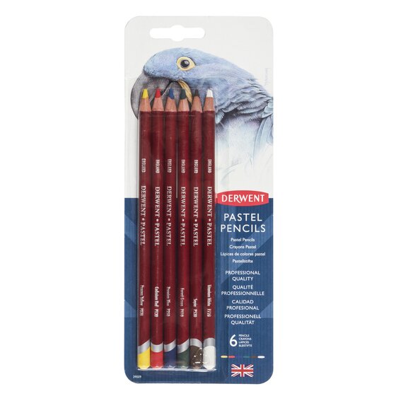 Derwent 6 Assorted Pencils - Dakota Art Pastels