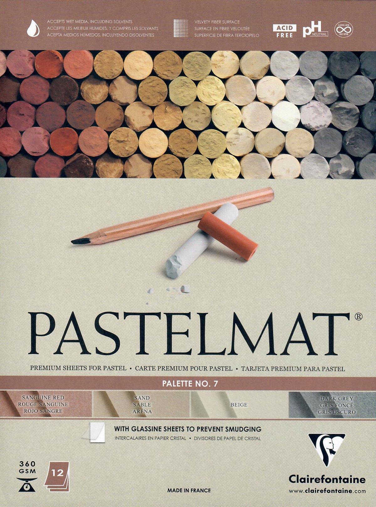 UArt Pads & Packs - Dakota Art Pastels