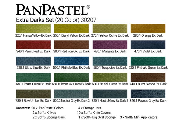 Pan Pastel - 20 Colors Set