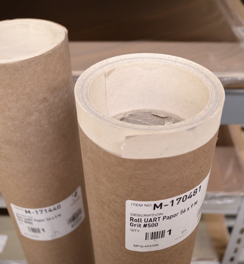 UART Sanded Pastel Paper Roll, 400 Grade 56 x 10 yds